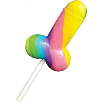 Rainbow Cock Pops 12 Piece Display
