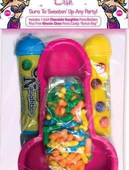 Pecker Candy Dish With Candy
