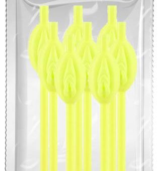 Pussy Straws Glow In The Dark 8 Count Pack