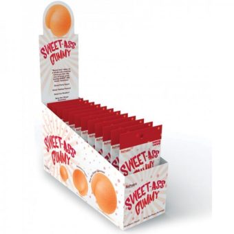 Sweet Ass Gummy Butt Shaped Gummies 12 Piece Display