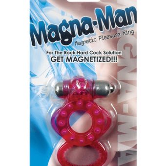 Magna-man magnetic ring - magenta