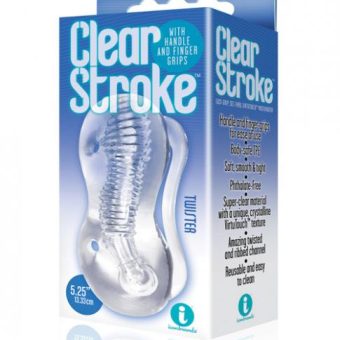 The 9s Clear Stroke Twister Masturbator