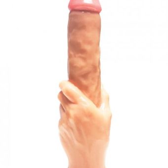 Falcon The Grip Cock In Hand Dildo Beige