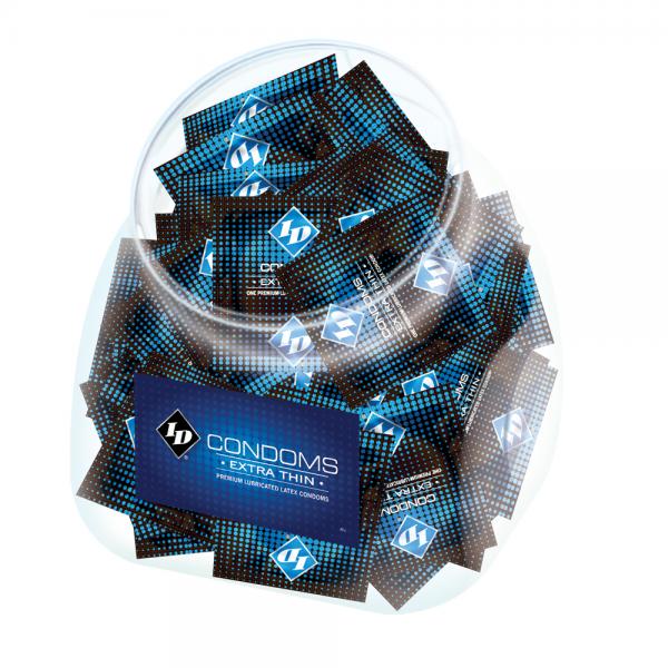 Id Extra Thin Condom Jar 144pcs(out Mid April)