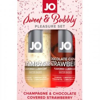 Jo Sweet & Bubbly Pleasure Set Champagne/chocolate Strawberry