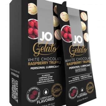 Jo Foil Display Box Gelato White Chocolate Raspberry 12pc 10ml