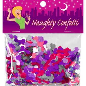 Naughty Confetti Penis Assorted Colors