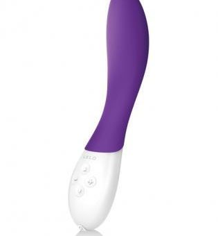 Mona 2 G-Spot Silicone Vibrator Purple