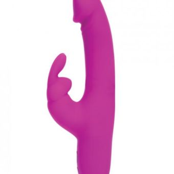 Happy Rabbit Slimline Realistic Purple Vibrator