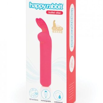 Happy Rabbit Rabbit Ears Bullet Vibe Pink
