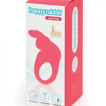 Happy Rabbit Rabbit Cock Ring Pink
