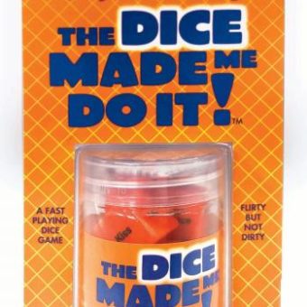 The Dice Made Me Do It Party Edition Game