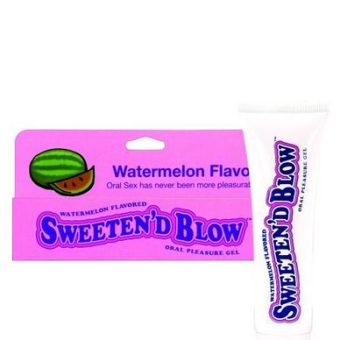 Sweeten D Blow Oral Pleasure Gel Watermelon 1.5 oz