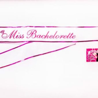 Miss Bachelorette Party Sash 5 Foot