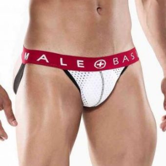 Mb Spot Jockstrap White Small