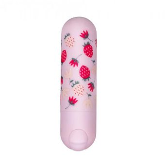 Bari Super Charged Mini Bullet W/ Strawberry Pattern