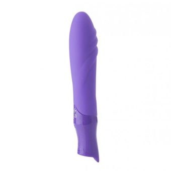 Margo Maia Silicone Textured Bullet Vibrator Purple