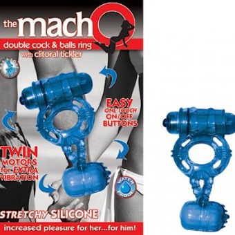 Macho Double Cock and Balls Ring