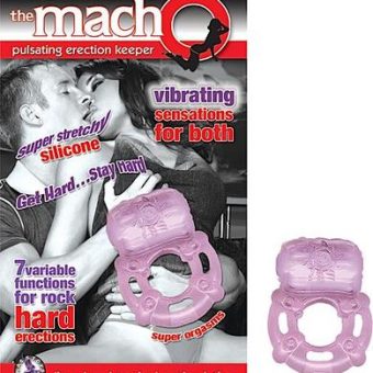 Mach Pulsating Erection Keeper Purple