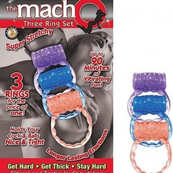 Macho Collection Three Ring Set