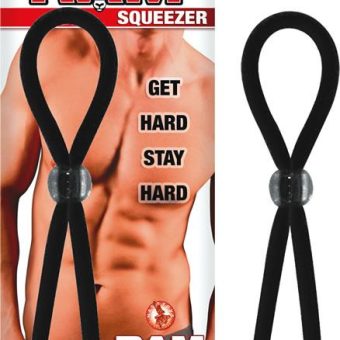 Ram Squeezer Black Cock Ring