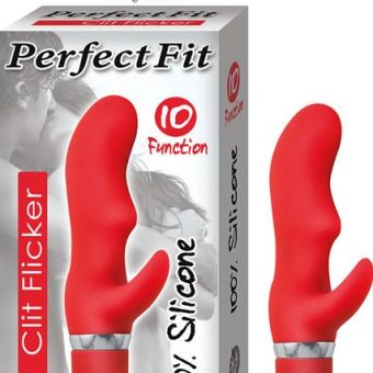 Perfection Fit Clit Flicker Red Vibrator