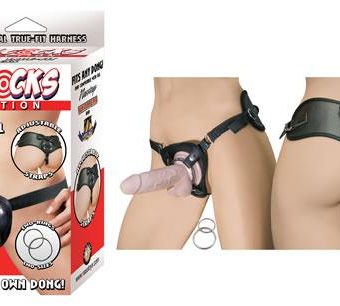 Real Cocks Universal True Fit Harness Black