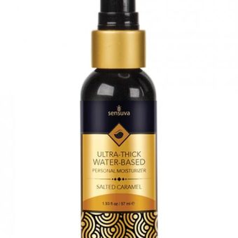 Sensuva Ultra Thick Water Based Moisturizer Salted Caramel 1.93oz