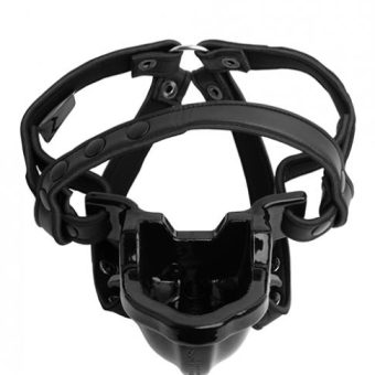 Watersport Strap On Piss Gag Black