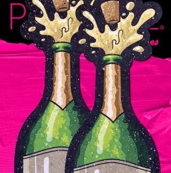 Pastease Champagne Bottle Sparkling