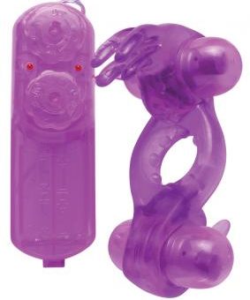 Wonderful Wonderful Wabbit Cock Ring Purple