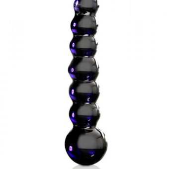 Icicles No 51 Glass Massager Beaded Wand