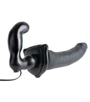 Fetish Fantasy Deluxe Vibrating Penetrix Strap On Black