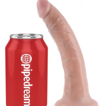 King Cock 7in Cock - Beige