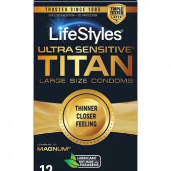 Lifestyles Ultra Sensitive Titan 12pk