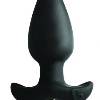Butt Throb Black Vibrating Plug