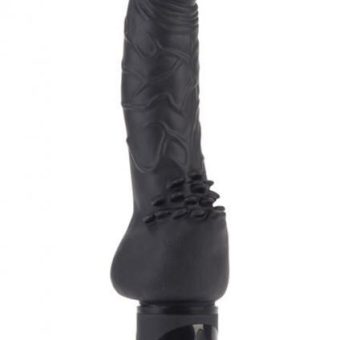 Power Stud Cliterrific Waterproof Black Vibrator