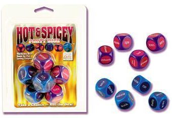 Hot and Spicey Party Dice