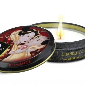 Massage Candle Sparkling Strawberry Wine 1oz.