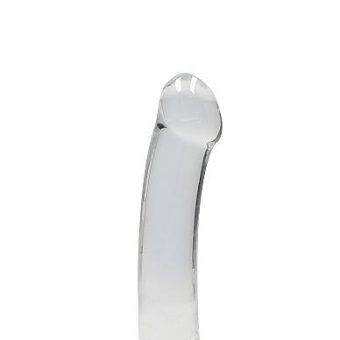 Realrock Non Realistic Dildo W Suction Cup 6.7in Transparent