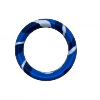 Major Dick Commando Silicone Donut Blue Camo 1.5 inches