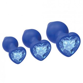 Jewels of the Sea Anal Plug Trainer Kit Blue