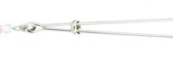 Tweezer Clit Clamp W/Pink Beads