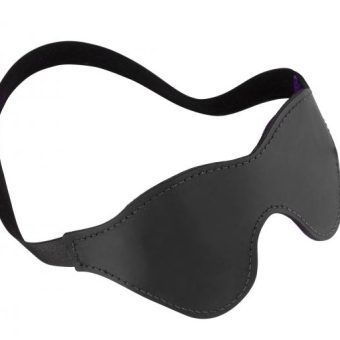 Purple Fur Lined Blindfold