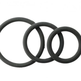 Rubber C Ring Set - Black