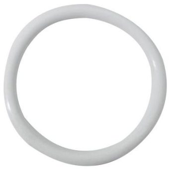 Rubber 2 inch C Ring - White