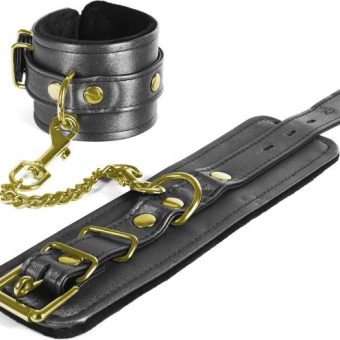 Galaxy Legend Wrist Restraints Faux Leather Black