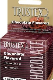 Trustex Chocolate Flavored Condom 3 pack