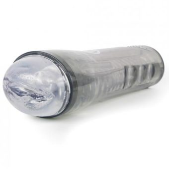 Cyberskin Release Deep Pussy Stroker Clear Vibrating