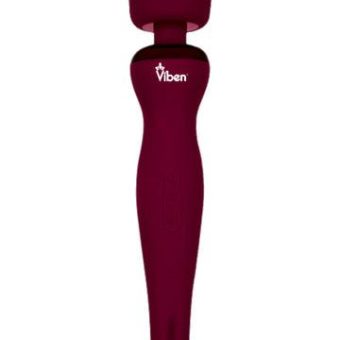 Viben Sultry Intense Handheld Wand Massager Ruby